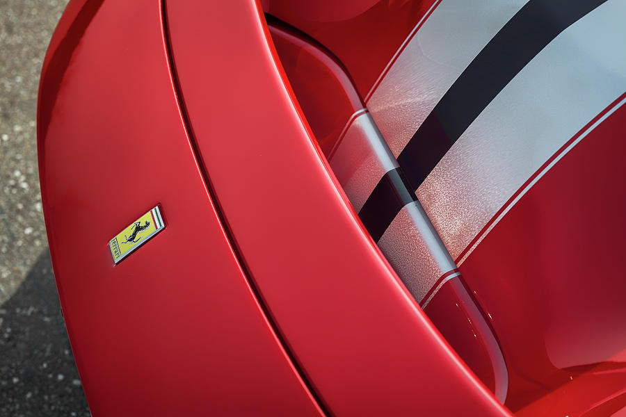#Ferrari #488Pista #Print Photograph by ItzKirb Photography