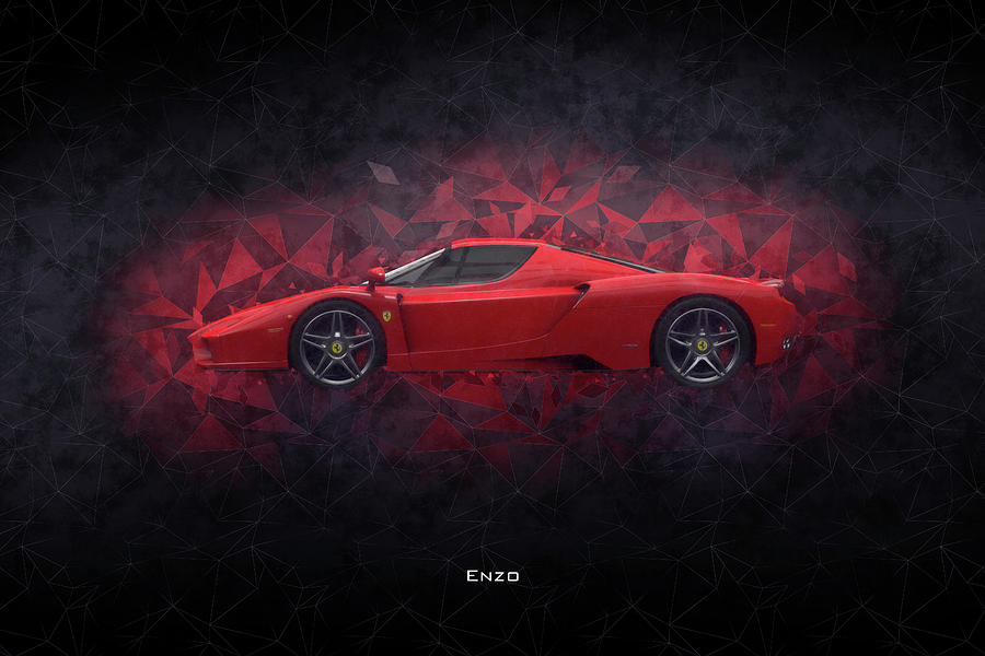 Ferrari Enzo Digital Art by Airpower Art