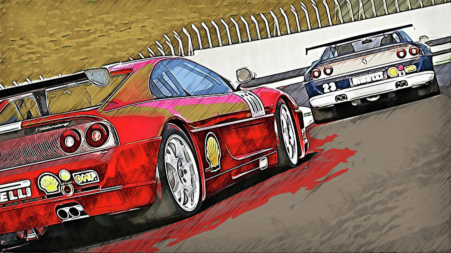 Ferrari F355 Challenge - 61 by Andrea Mazzocchetti Ferrari F355 Challenge - 61 by Andrea Mazzocchetti