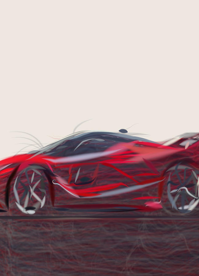 ferrari fxx k drawing