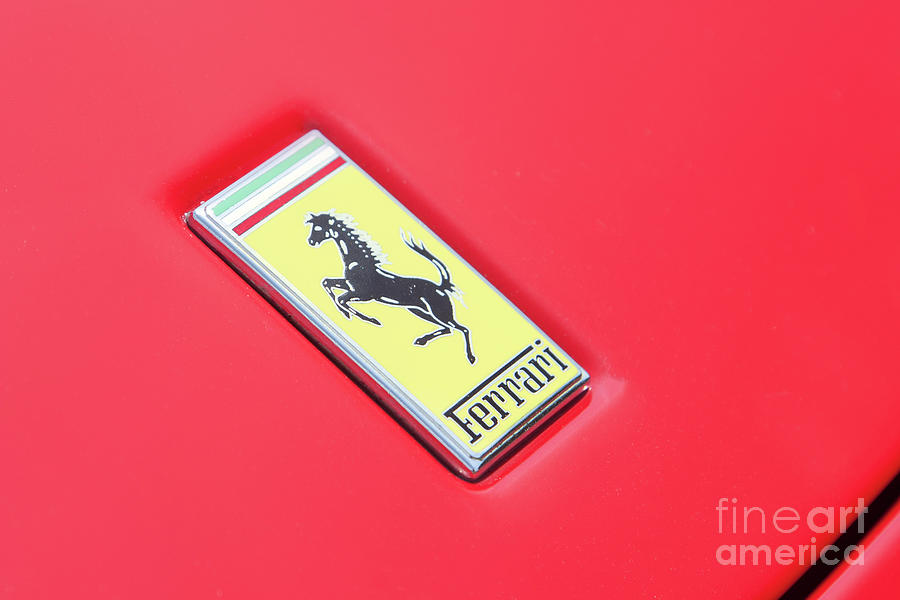 Ferrari Logo Photograph by Stratol