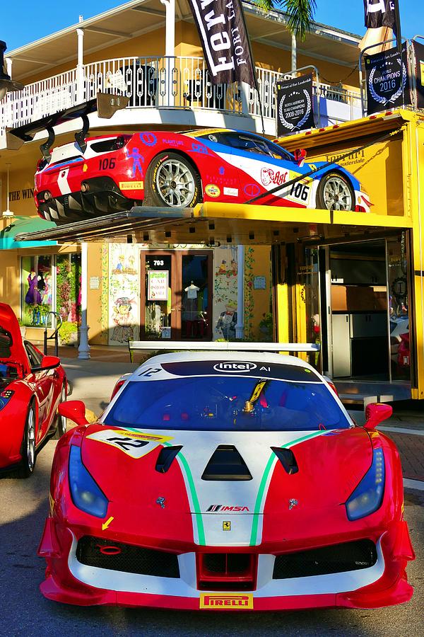 Ferrari racing team