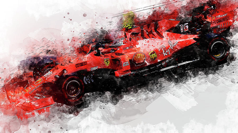 Ferrari Sf 90 - 33 by Andrea Mazzocchetti Ferrari Sf 90 - 33 by Andrea Mazzocchetti