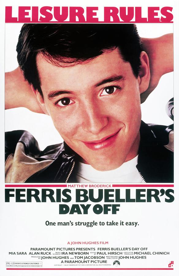 Ferris Buellers Day Off -1986-. Photograph by Album