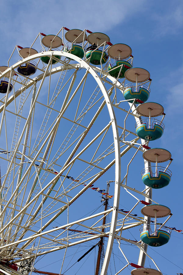 Ferris Wheel Against Sky Photograph by Bjurling, Hans