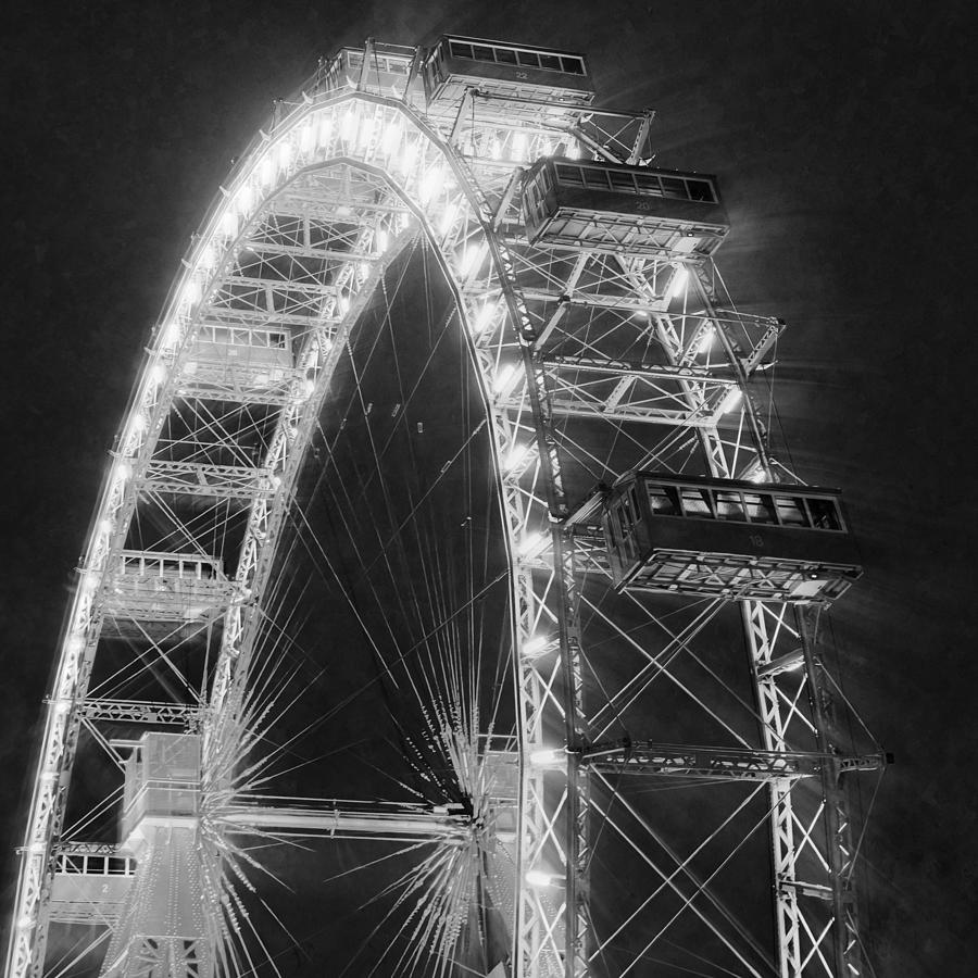 Ferris Wheel In Vienna Photograph by Roswitha Schleicher-schwarz