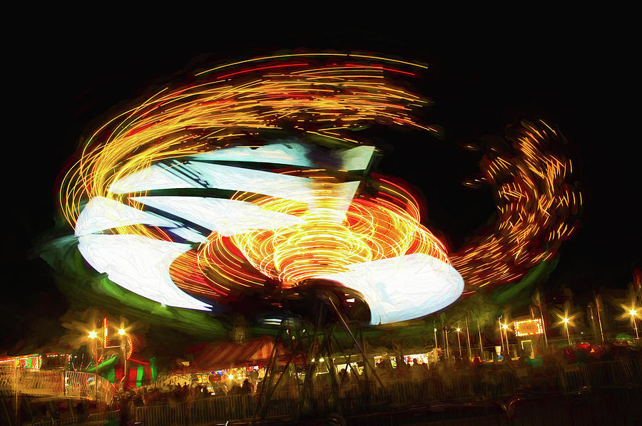 Ferris Wheel St Augustine 002 Photograph by Rich Franco