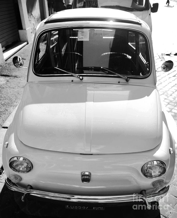 Fiat 500 BW Photograph by Stefano Senise