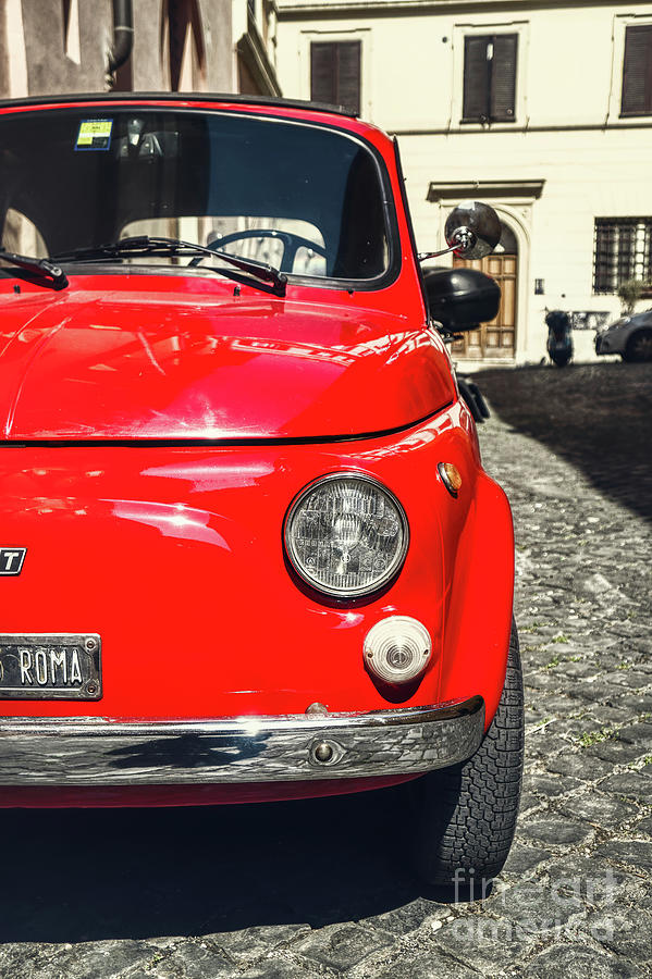 Fiat 500 in Roma Photograph by Stefano Senise
