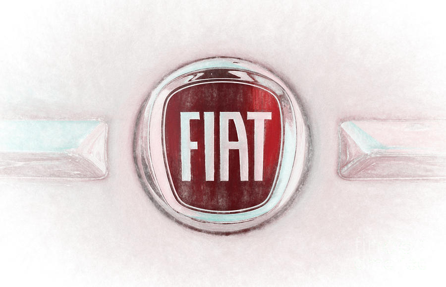 Fiat brand  Photograph by Stefano Senise
