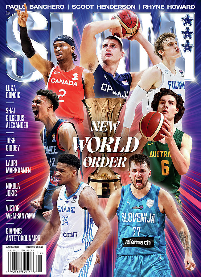 FIBA New World Order SLAM Cover Photograph by Getty Images / FIBA