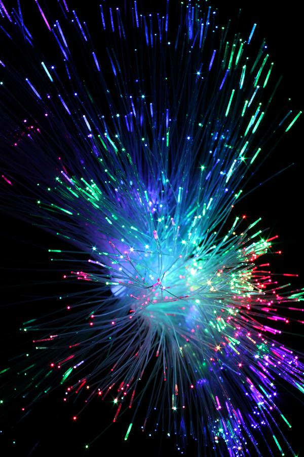 Fiber Optic Photograph by Merrymoonmary