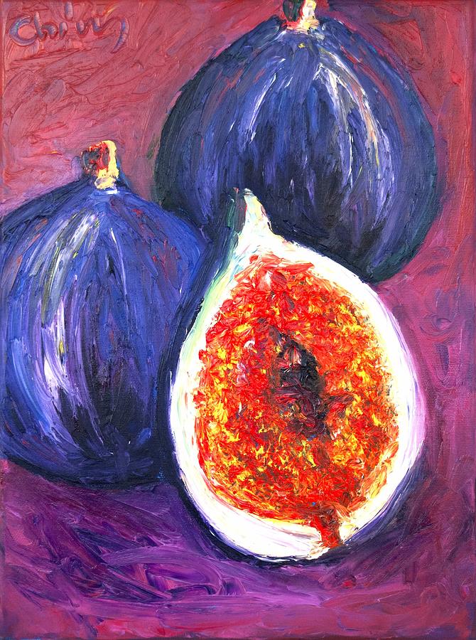 Figs Painting by Chiara Magni
