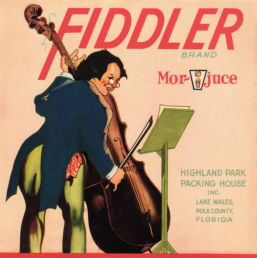 Fiddler Brand Painting by Unknown Fiddler Brand Painting by Unknown