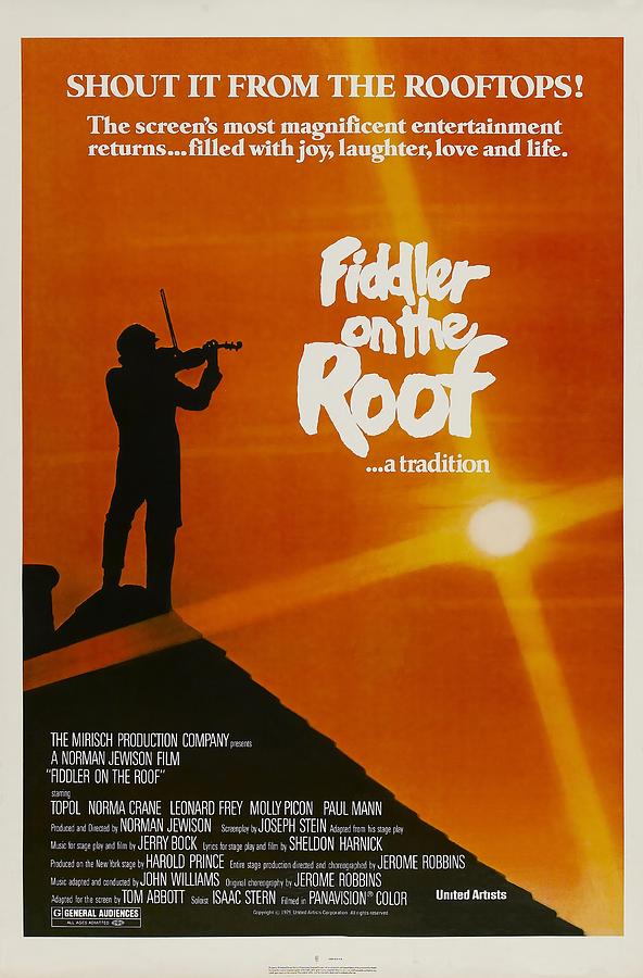 Fiddler On The Roof -1971-. Photograph by Album