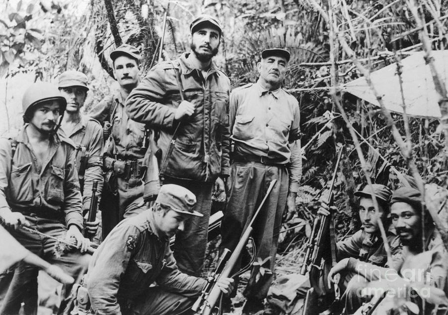Fidel Castro And Others In Jungle Photograph by Bettmann Fidel Castro And Others In Jungle Photograph by Bettmann