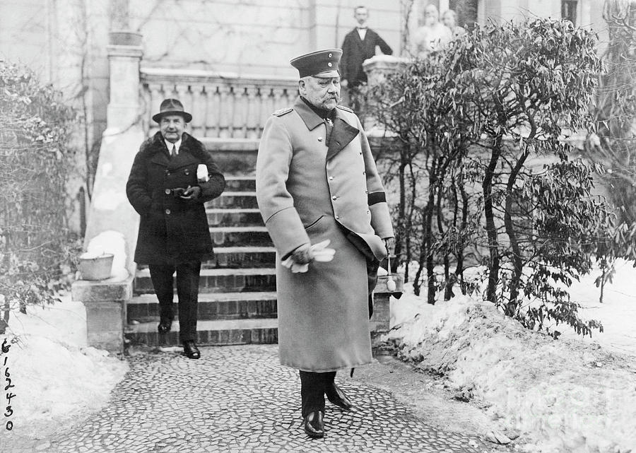 Field Marshal Paul Von Hindenburg Photograph by Bettmann