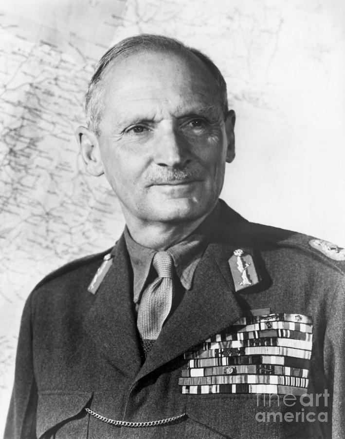 Field Marshal Viscount Montgomery Photograph by Bettmann