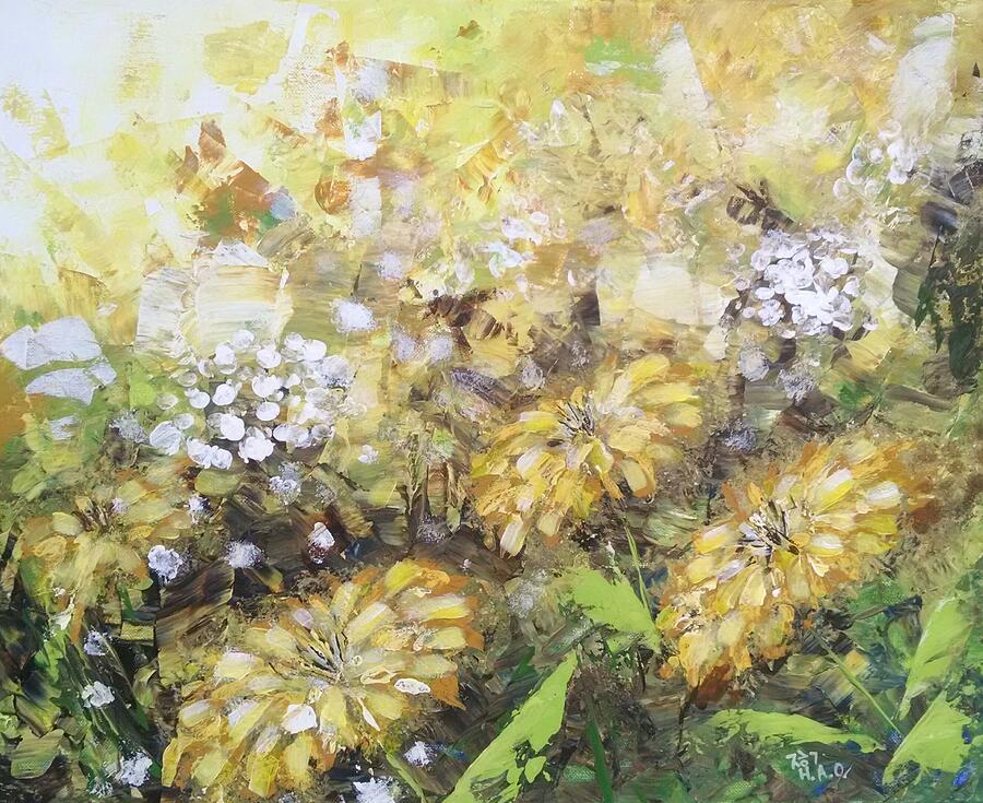 Field of Flowers by Helian Osher Field of Flowers by Helian Osher