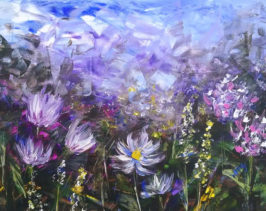 Field of Wildflowers 2 by Helian Osher Field of Wildflowers 2 by Helian Osher