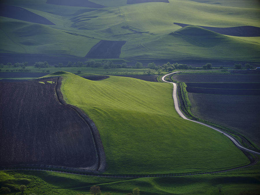 Fields Of Russian Toscana Photograph by Ivan A. Godovikov