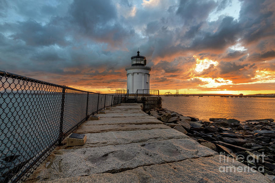 Fiery Skies at Bug Light by Jesse MacDonald Fiery Skies at Bug Light by Jesse MacDonald