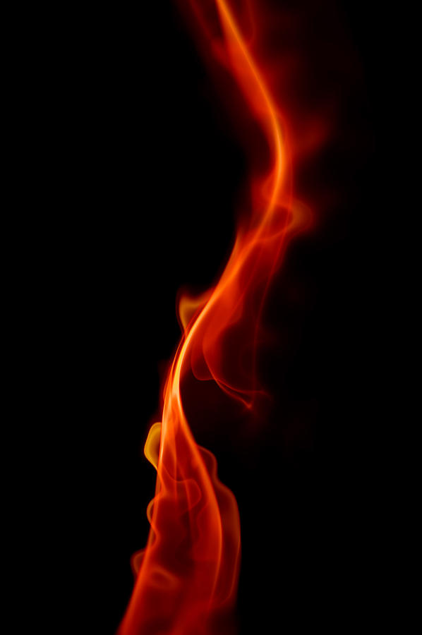 Fiery Smoke 1 Photograph by Nuclearman