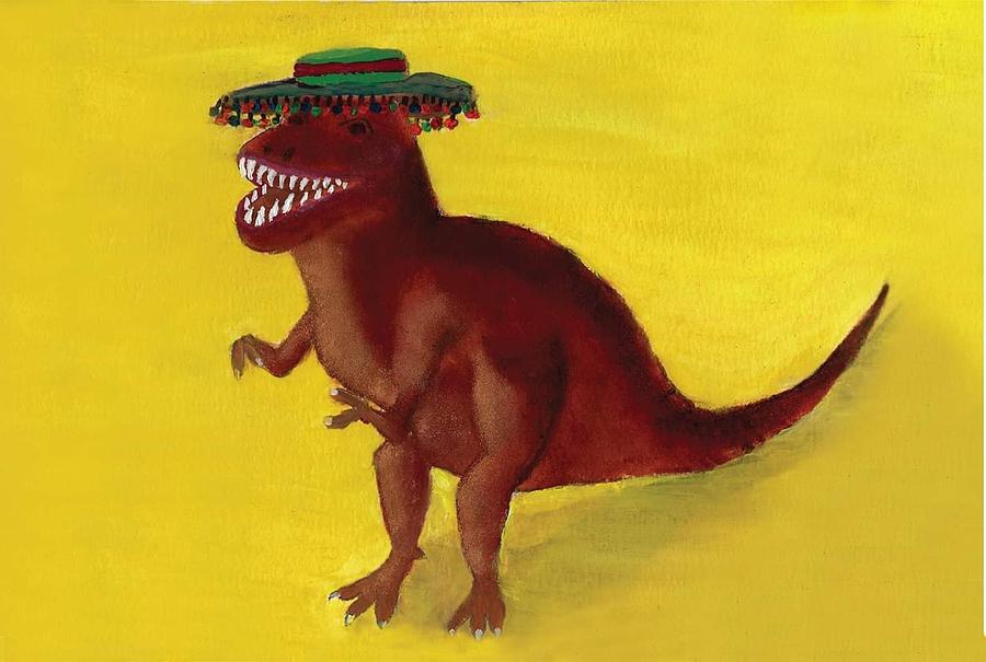 Fies-T-Rex Painting by Misty Morehead