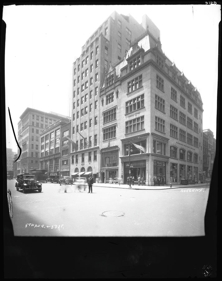 Fifth Avenue From 51st Street To 53rd Photograph by The New York Historical Society