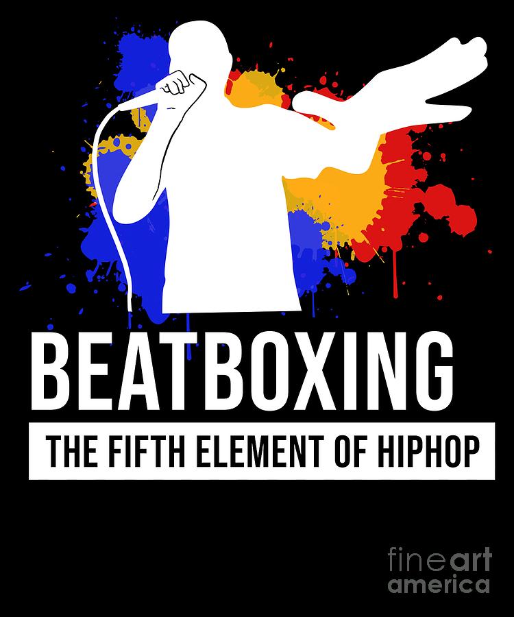 Fifth Element Of Hiphop Beatboxing Beatboxer Digital Art By