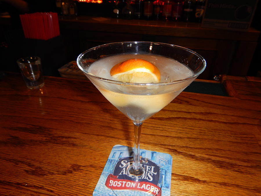Fifty-fifty Bar Martini Photograph