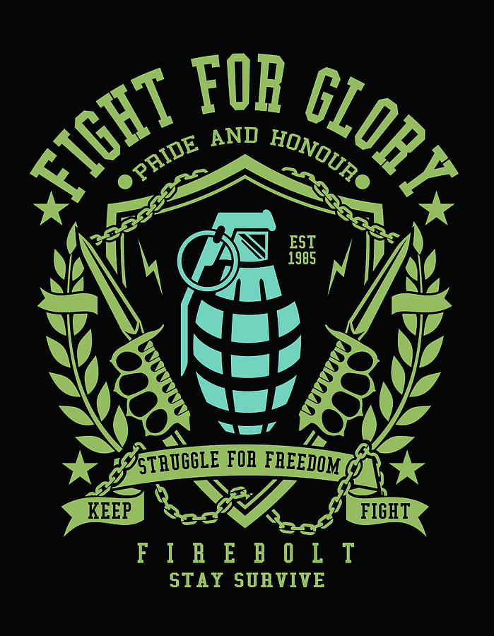 Fight for Glory Digital Art by Long Shot