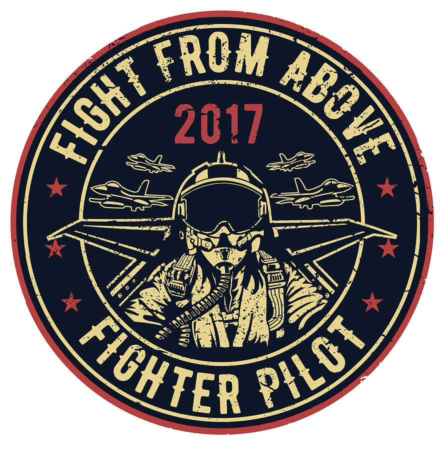 Fighter pilot Digital Art by Long Shot