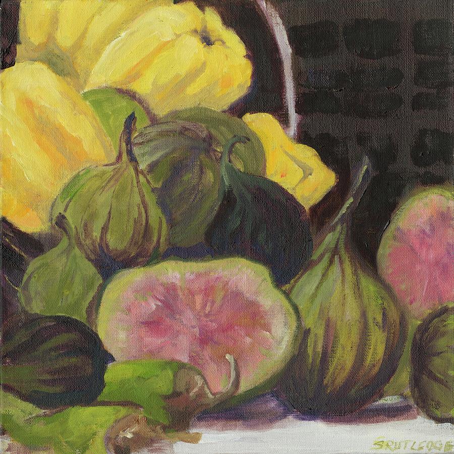 Fruit Painting - Figs I by Silvia Rutledge