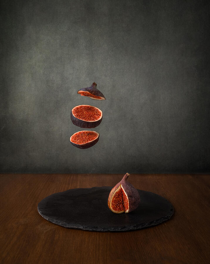 Still Life Photograph - Figs Party by Marko Klavs