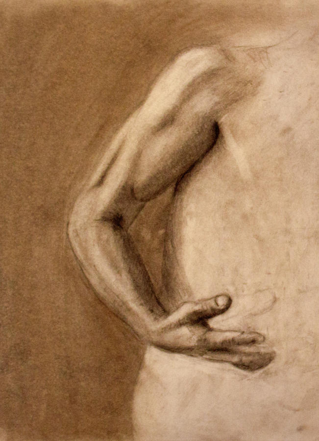 Figure Drawing - Arm Study Drawing