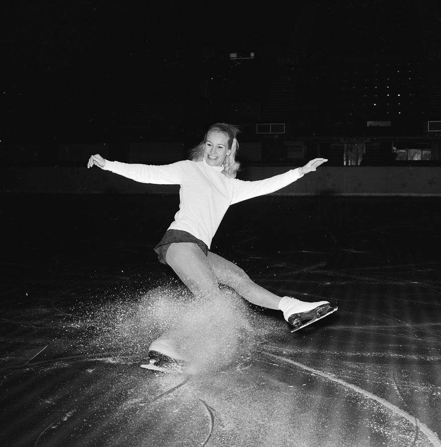 Figure Skater Photograph by Jim Gray