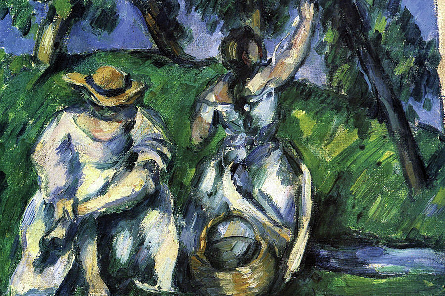 Figures Painting by Paul Cezanne - Fine Art America