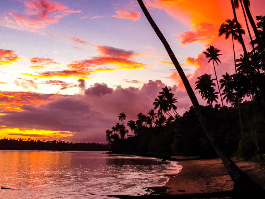 Fiji Dusk Photograph by Jeremy Guerin