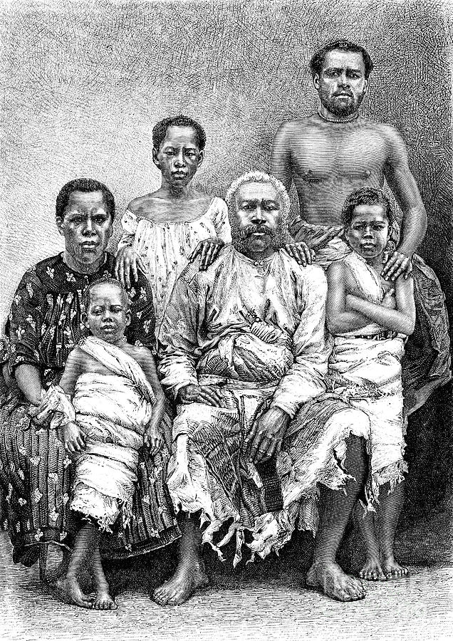 Fiji Royal Family Photograph by Collection Abecasis/science Photo Library