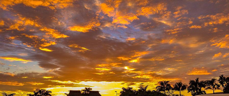 Fiji Sunrise Photograph by Jeremy Guerin