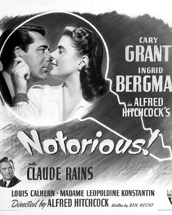 Film Poster Of Notorious Photograph by Globe Photos - Pixels