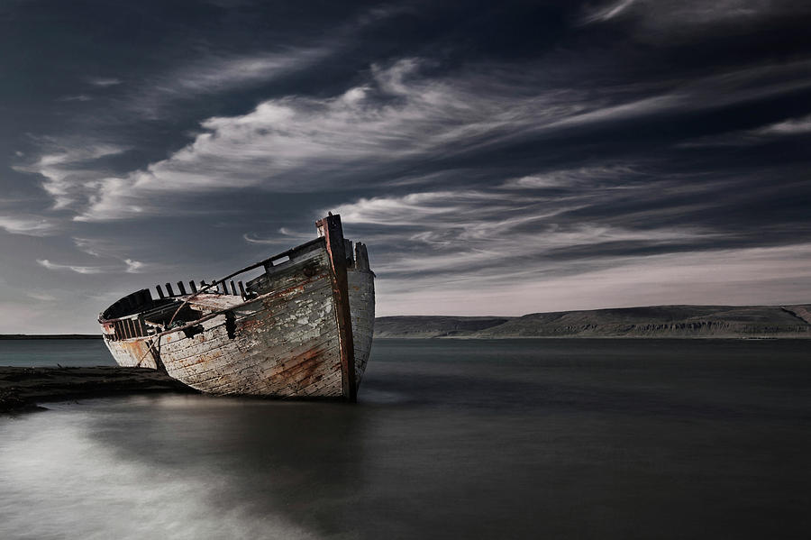 Boat Photograph - Final Destination by Bragi Ingibergsson -