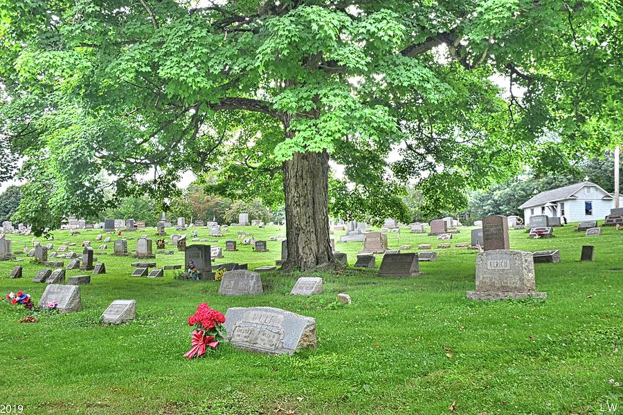 Final Resting Place Glennview Cemetery East Palestine Ohio Photograph by Lisa Wooten