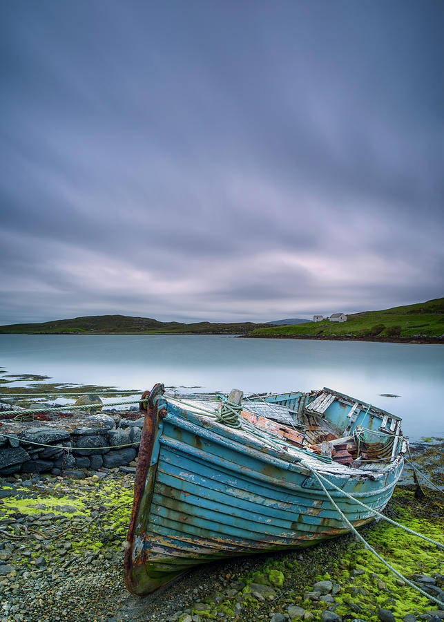 Boat Photograph - Final Resting Place by Michael Blanchette Photography