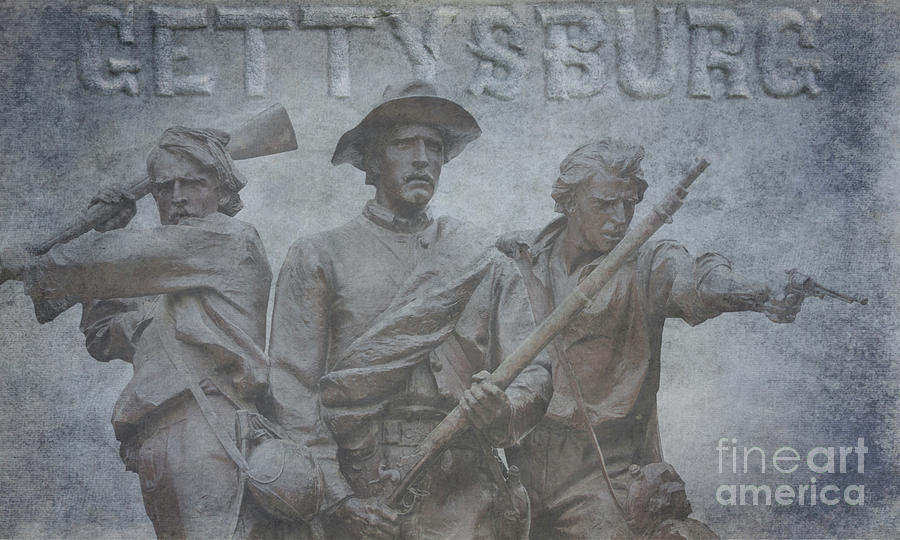 Final Stand Gettysburg Digital Art by Randy Steele