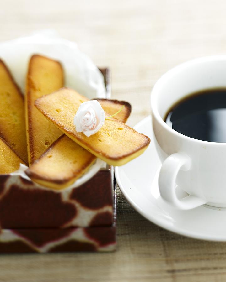 Financiers And Coffee At Teatime Photograph by Radvaner