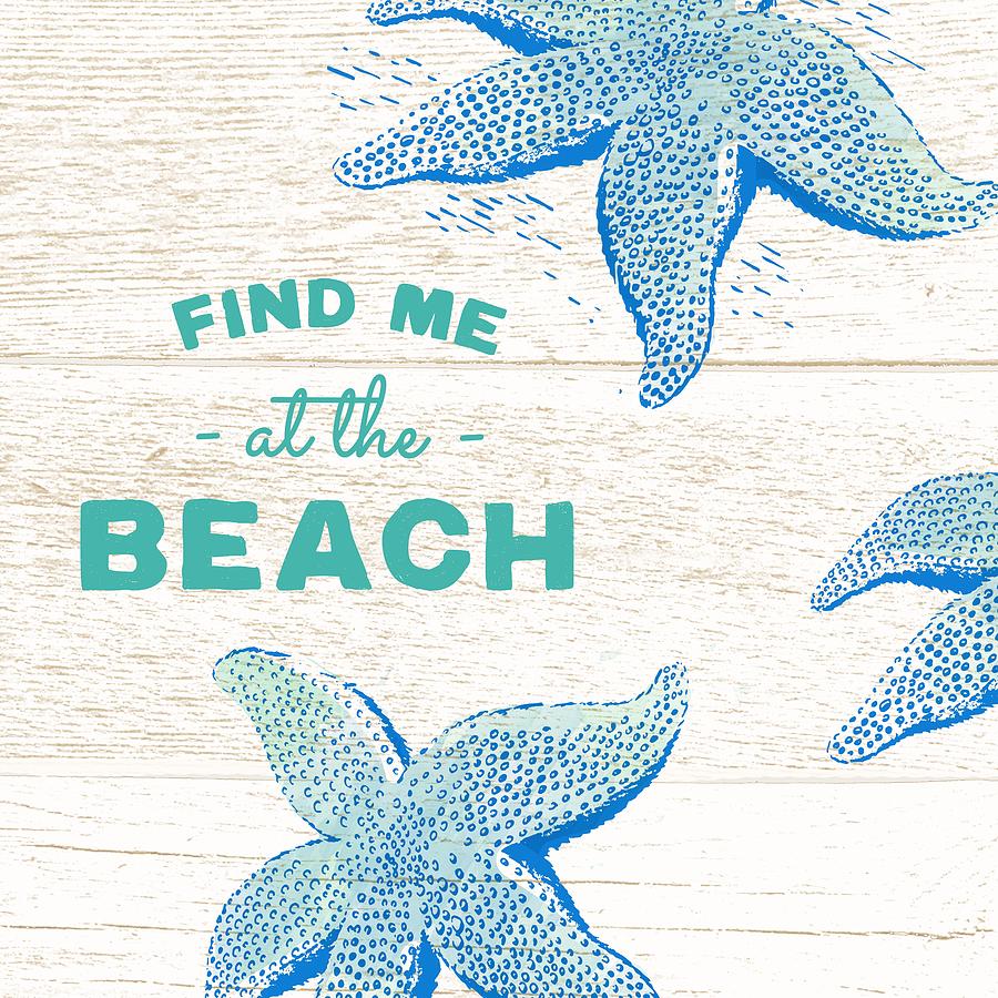 Find Me At The Beach Drawing by Unknown
