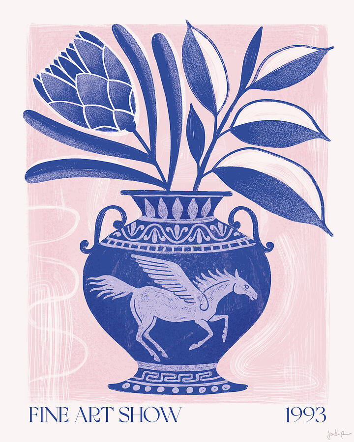 Fine Art Vase I Painting by Janelle Penner Fine Art Vase I Painting by Janelle Penner