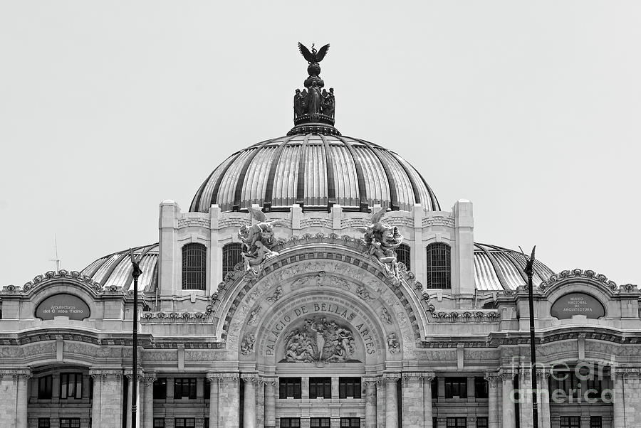 Fine Arts Palace Mexico City Photograph by John  Mitchell